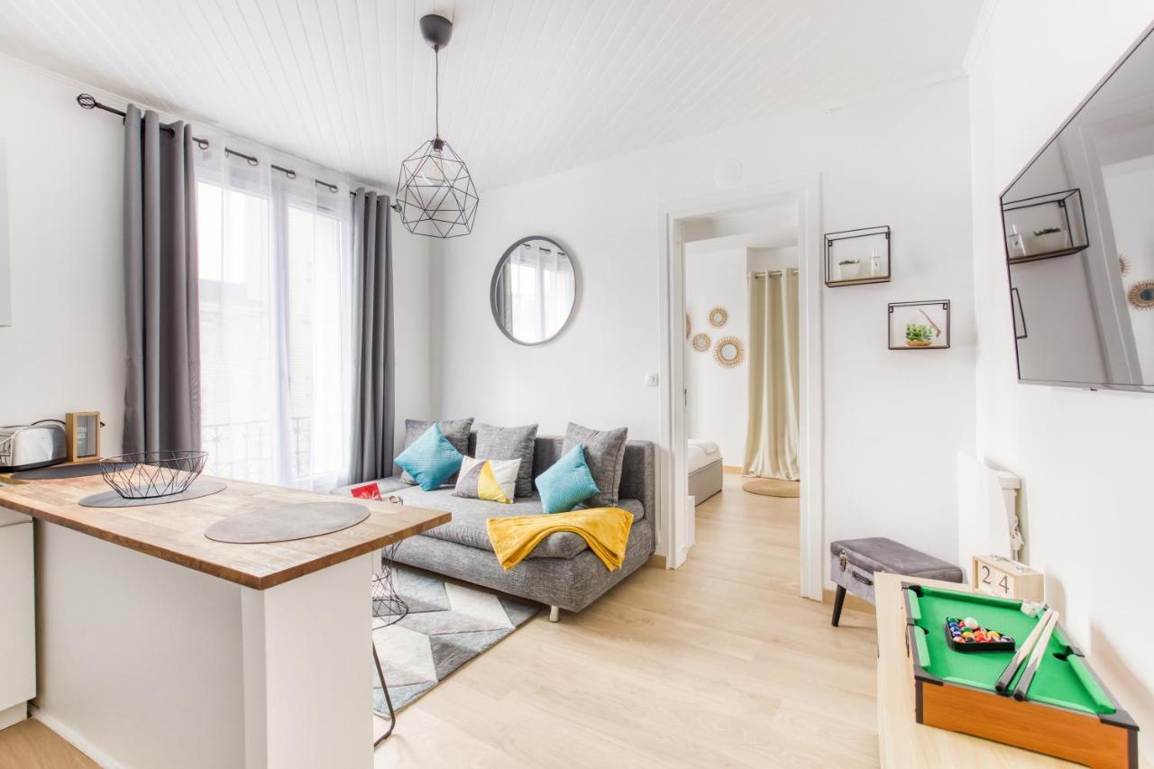 Grand Line - Parking- Metro 5 - Easy Check-In - Netflix - Disney Plus Apartment Pantin Exterior photo